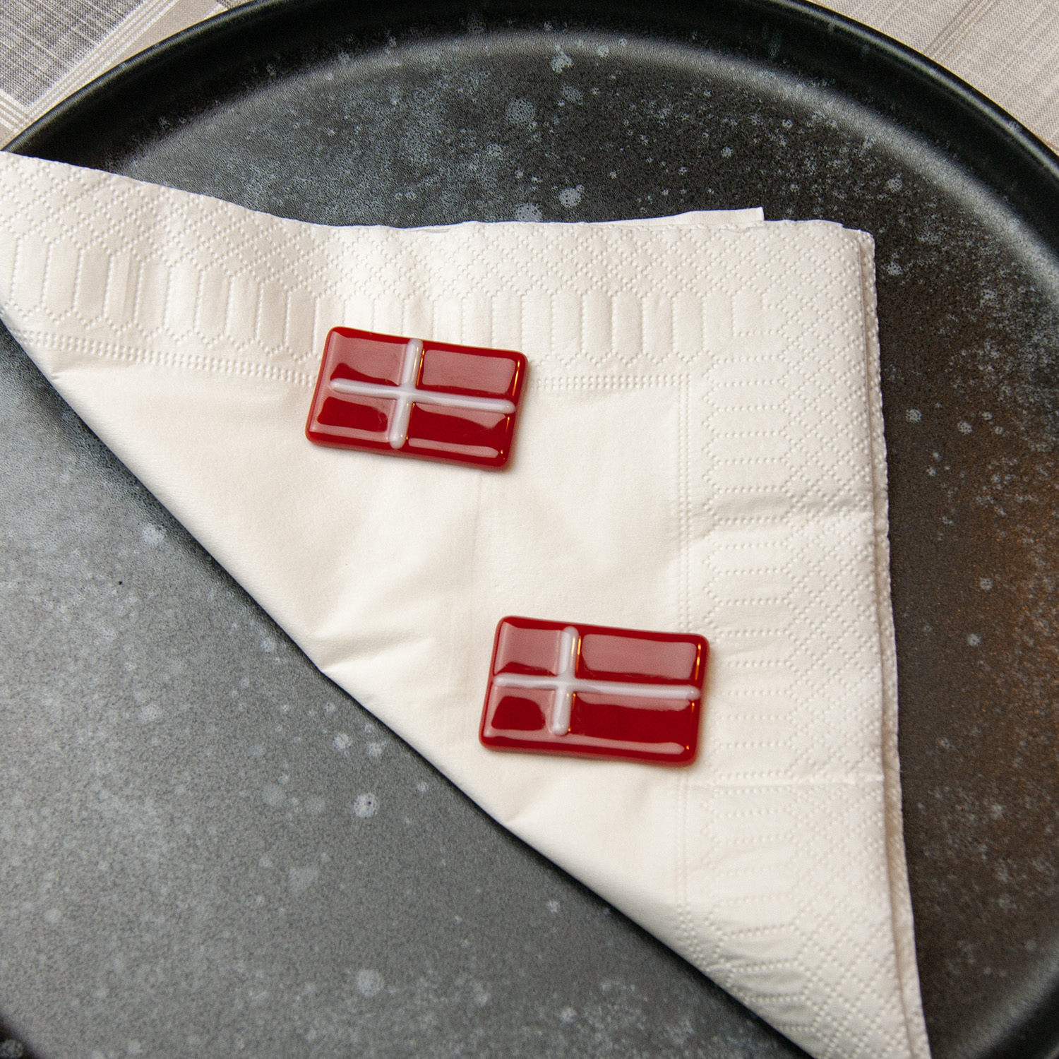 99009000 Flag til bord Danmark opstilling