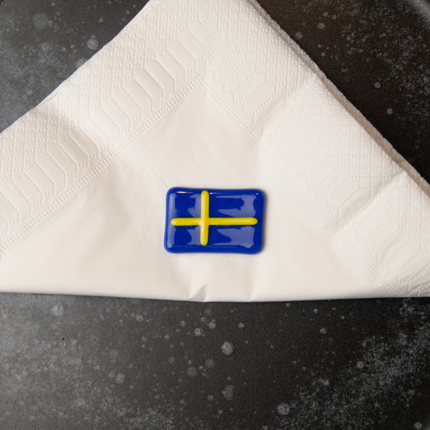 99009002 Flag til bord Sverige