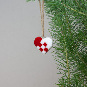 07007007 Juleophæng julehjerte